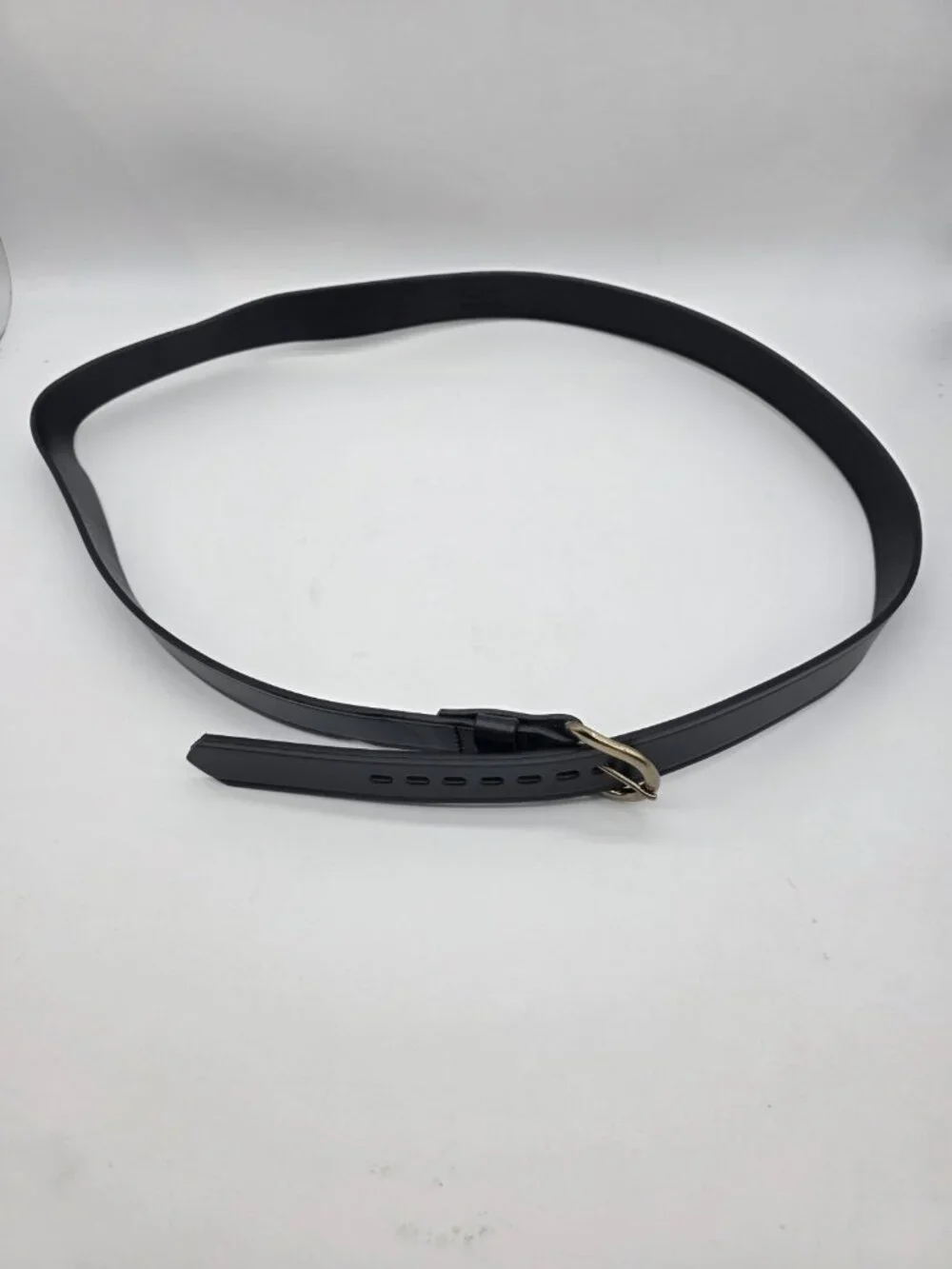 Twin Hill for UPS Belt Men's Size 48 Black Genuine Leather Handcrafted in USA
